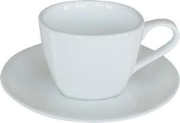Quality Elegant Appearance Hotel Collection Espresso Cups White Ceramic for sale