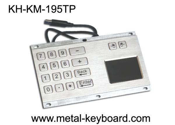 Buy IP65 Rate Kiosk Numeric Panel Mount Keyboard  , Rugged Keyboard Metal at wholesale prices