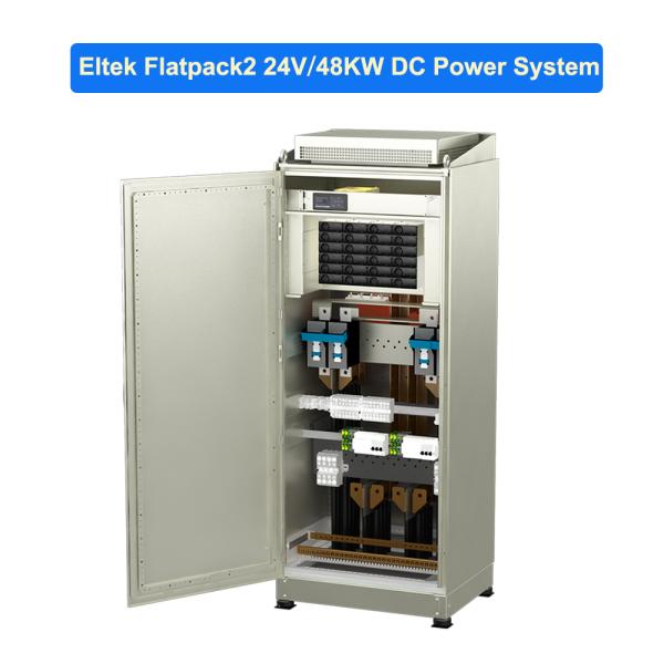 IP43 Cabinet Smartpack2 Controller Eltek Flatpack Power System 24/1800 HE Rectifier