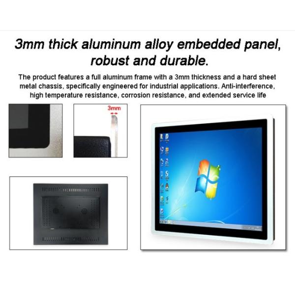 17 inch Industrial Open Frame Touch Screen Industrial Embedded Android Computer, IP65 Waterproof, Wins/Android/Display, 300-1000 Nits