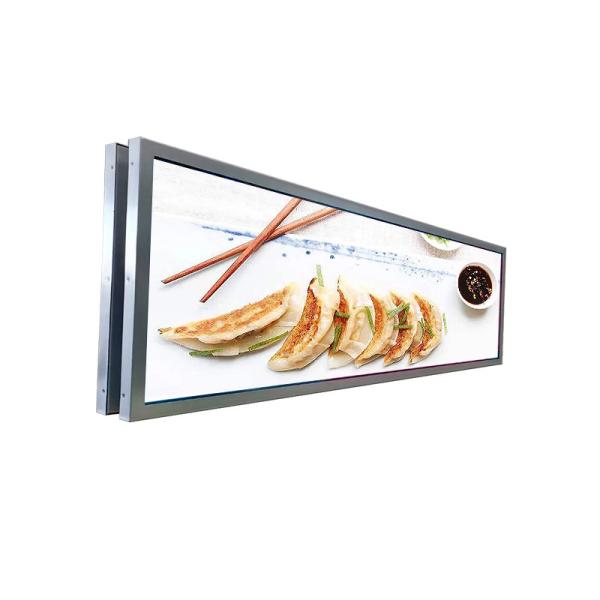 Buy LCD Double Sides Ceiling Mounted Advertising Window Display Android7.1 at wholesale prices