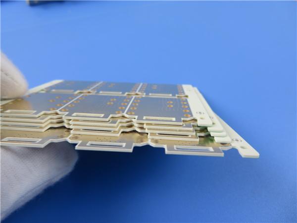 Buy Rogers 4003 Low Profile RF PCB 20.7mil RO4003C LoPro Reverse Treated Foil with Gold for Low Noise Block at wholesale prices
