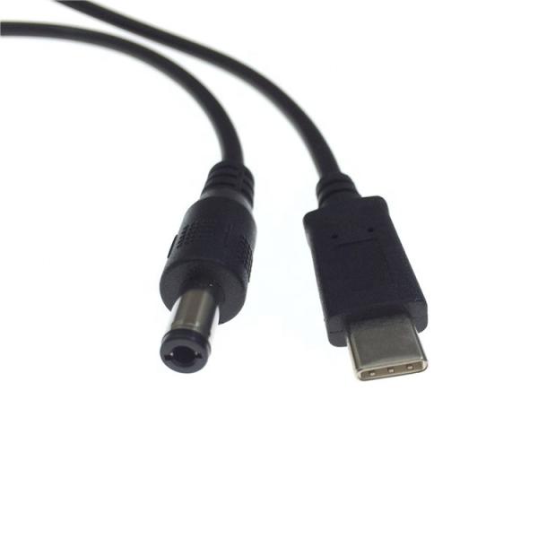 Quick Charge 20V 3A 65W PD USB Type C to DC 5.5mm X 2.1mm Power Supply Charging Cable