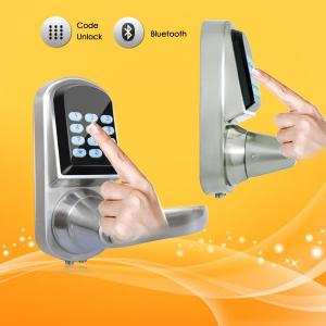 Quality PIN Code Password Door Locks Fingerprint Identification Easy Setting for sale