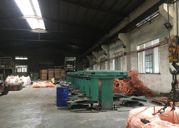 Buy Oxygen Free Scrap Copper Rod Vertical Upward Continuous Casting Machine at wholesale prices