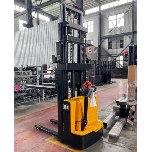 2m 3m 4000mm Full Electric Walkie Stacker 1200kg 1.2t 1.5 ton Electric Pallet