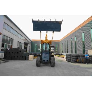 Construction Front Small Wheel Loaders Heater Option 7660kg Operating