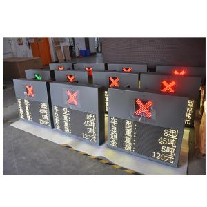 Quality Highway Toll Collection System LED Sign with Dual-color 2R1G Pixel Configuration for sale