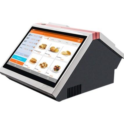 Buy Capacitive Touch Screen Dual Display POS System with Built-in 80mm Printer 14.1 Inch at wholesale prices