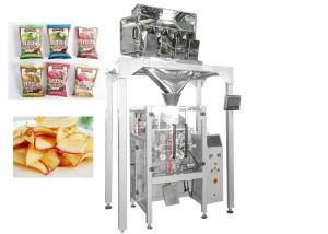 Quality Chips Multihead Weigher Packing Machine Electric Driven PLC Control for sale