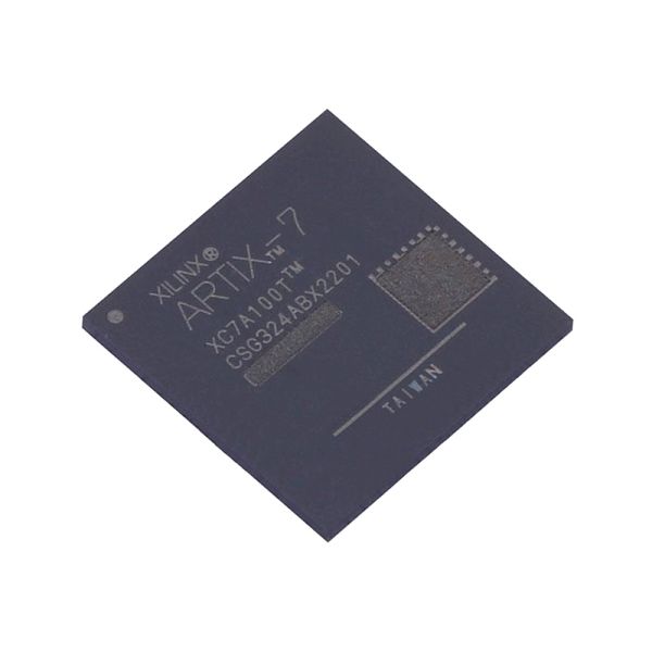 XC7A100T-1CSG324I FPGA Field Programmable Gate Array with 210 I/O, -40 C to +100 C Operating Range, and CSBGA-324 Package