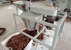 Quality Commercial Auto Nut Processing Machine , Pecan Black Walnut Hulling Machine for sale