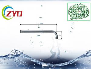 Quality Brass Wall Mounted Faucet Spout Bathroom Shower Welding Bended Pipe for sale
