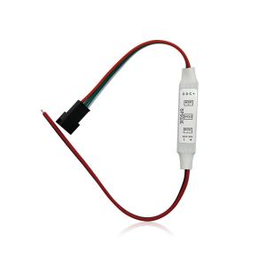 Quality 3 Button Mini LED Strip Controller Wireless Rgb For WS2811 WS2812 DC5 To 12V for sale