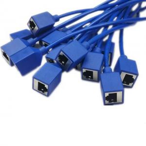 Quality CAT 5E network cable RJ45 8P8C modular plug over molding cable for sale