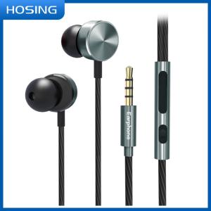 Omnidirectional Durable Wired Earbuds With Volume Control