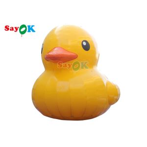 Quality 210D Oxford Cloth Airtight Inflatable Duck Cartoon Events Advertising for sale