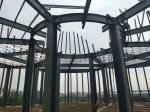 Steel Tower Poultry Farm Steel Structure / Goods Storage Farm Water Tower