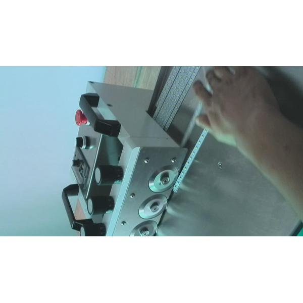 V Scoring PCB Panel LED Cutting Machine For Circuit Board / LED Strip Aluminum Board