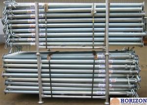 Quality Slab Post Shoring Adjustable Scaffolding Prop Q345 Steel Pipe For Formwork Supporting for sale