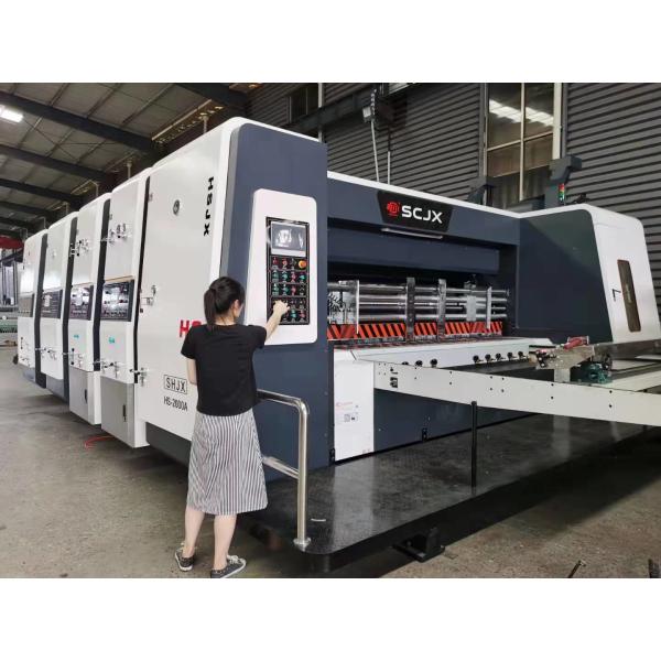 Single Colour Corrugated Box Automatic Machine Flexo Digital Printing Machine