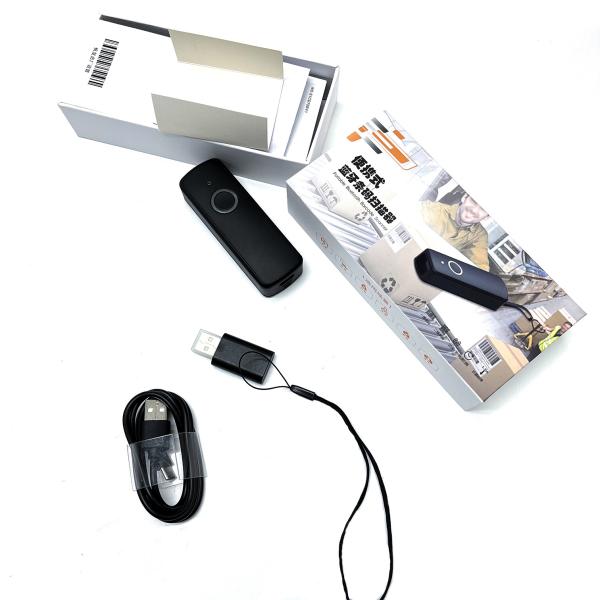 Buy 2D Portable Barcode Scanner Mini Wireless Pocket Bluetooth QR Code Scanner at wholesale prices