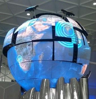 Buy Customized High Brightness Led Display Ball P4 Led Display Full Color at wholesale prices