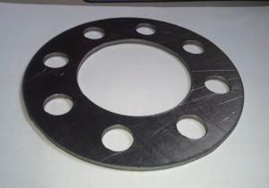 China Graphite tanged insert reinforced gasket cutting machine on sale