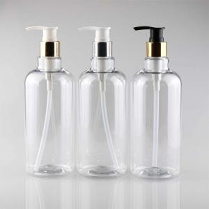 Quality Transparent Plastic Shampoo Vacuum Airless Cosmetic Bottles for sale