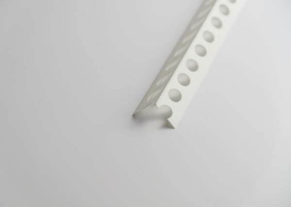 Buy Matt / Shiny Surface Plastic Corner Profile , Custom Rigid PVC Corner Trim at wholesale prices