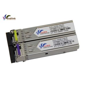 Quality GLC-BX80-D-I Compatible 80KM SFP Fiber Transceiver Module for sale