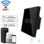 Touch Switch Wireless Wifi Light Switch EU Standard Smart Switch 90-240V support