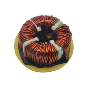 China custom vertical toroidal ferrite core inductor 220v 22mh choke coil filter inductor high power common mode 30a 40a inductor on sale