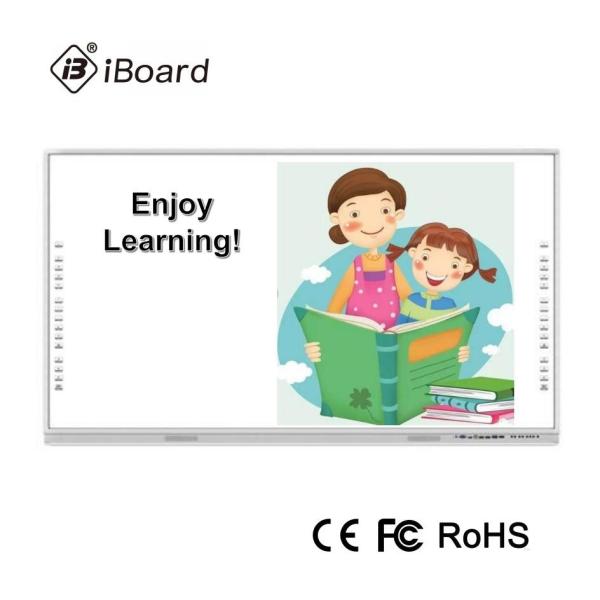 Teaching Interactive Smart Whiteboard 107 inch Infrared Touch With Android