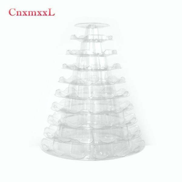 Buy new style 10 tier macaron display tower stand at wholesale prices