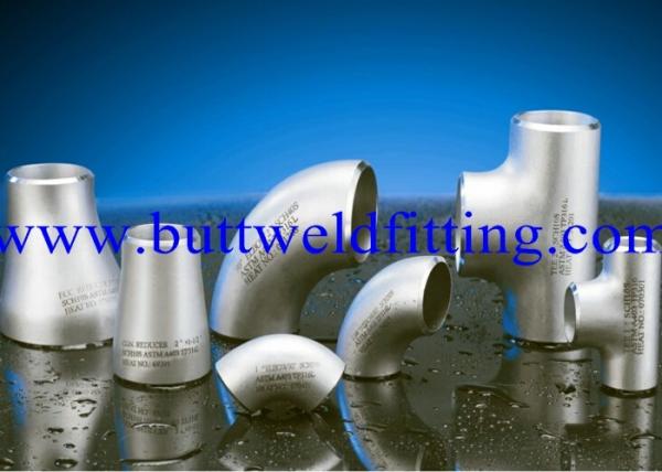 Buy UNS 6601 UNS 6625 UNS 10276 Butt Weld Fittings Weldable Elbows , Reducing Tee at wholesale prices