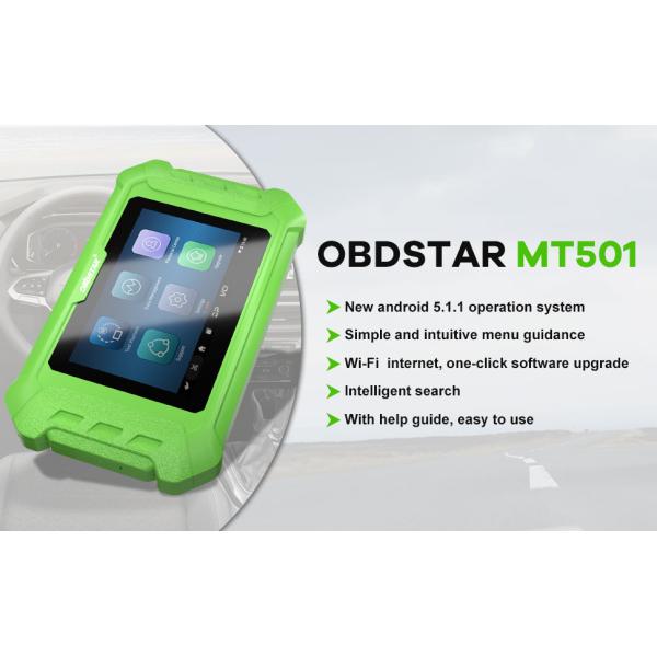 OBDSTAR MT501 Test Platform Tool 4 Types of Modules Power On by BENCH