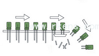 RS-901 Radial Components Lead Cutting Machine Without Feeder Bowl