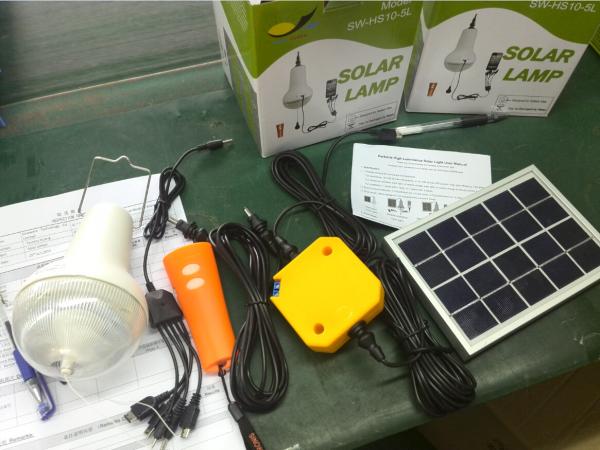 Buy Solar Lantern with torch remote control, solar lamps with Lighting Africa IEC test/ IFC lighting global at wholesale prices