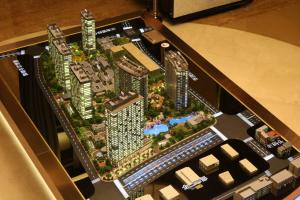 laser cut architectural models,  building scale model maker  in China