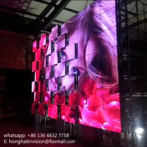 Quality moving event stage backdrop bumping led backdrop stage design for sale