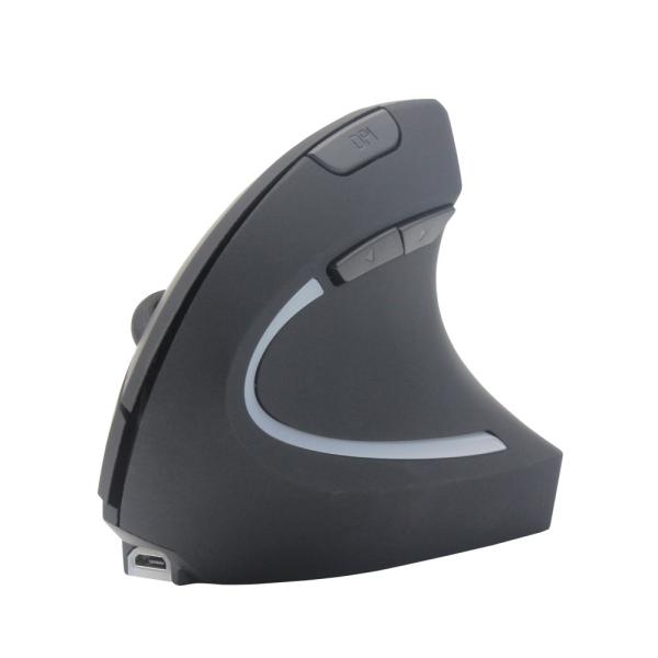 Buy 5 Keys Vertical Wireless Mouse With High Capacity Rechargeable Battery at wholesale prices