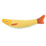 Plush Catnip Burlap Fish Toy – Durable Stimulation for Cats