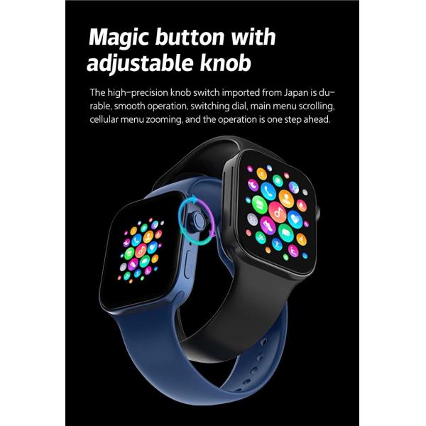 16M 1.69 inch LCD Smart Watch Sleep Tracker For Seniors