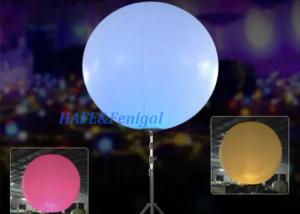 China Advertising Inflatable RGB LED Light Balloon Wedding Party Stand Tripod on sale