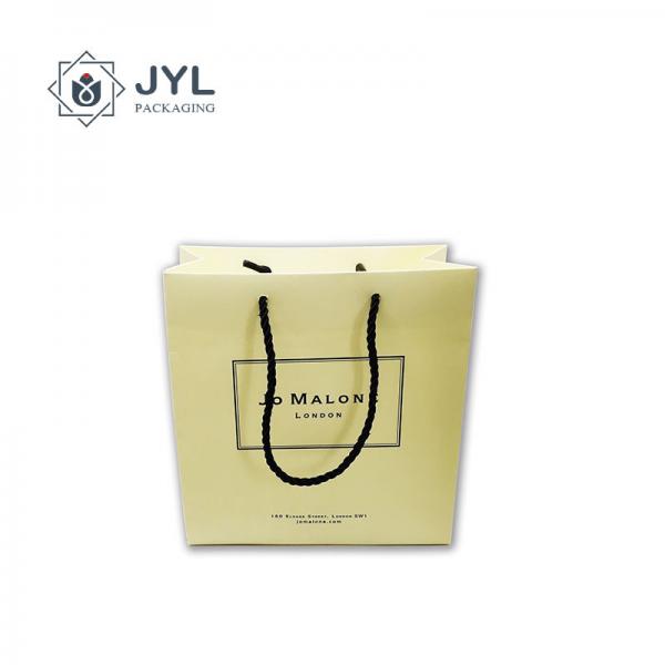 Multipurpose Cardboard Cosmetic Paper Bag For Perfume RoHs Ultralight
