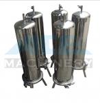 Stainless Steel Multiple Bag Cartridge Filter For Ultra Purification Bags Water