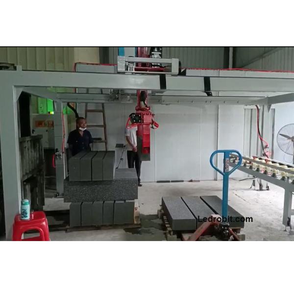 PLC Automatic Loading And Unloading System Automatic Palletizer Customizable