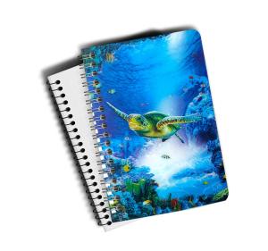 Quality Eco-friendly PET 3D Lenticular Notebook , Custom Print A5 Exercise Book for sale