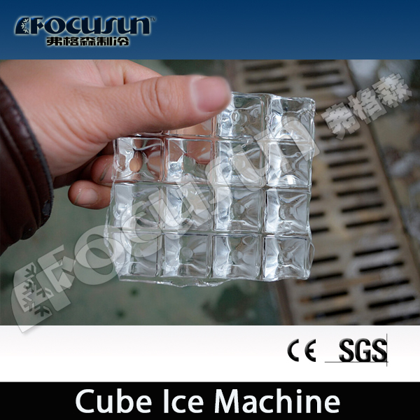 Top Performance Focusun Air-Cooled Cube Ice Machine for 220v/50hz/1p Voltage